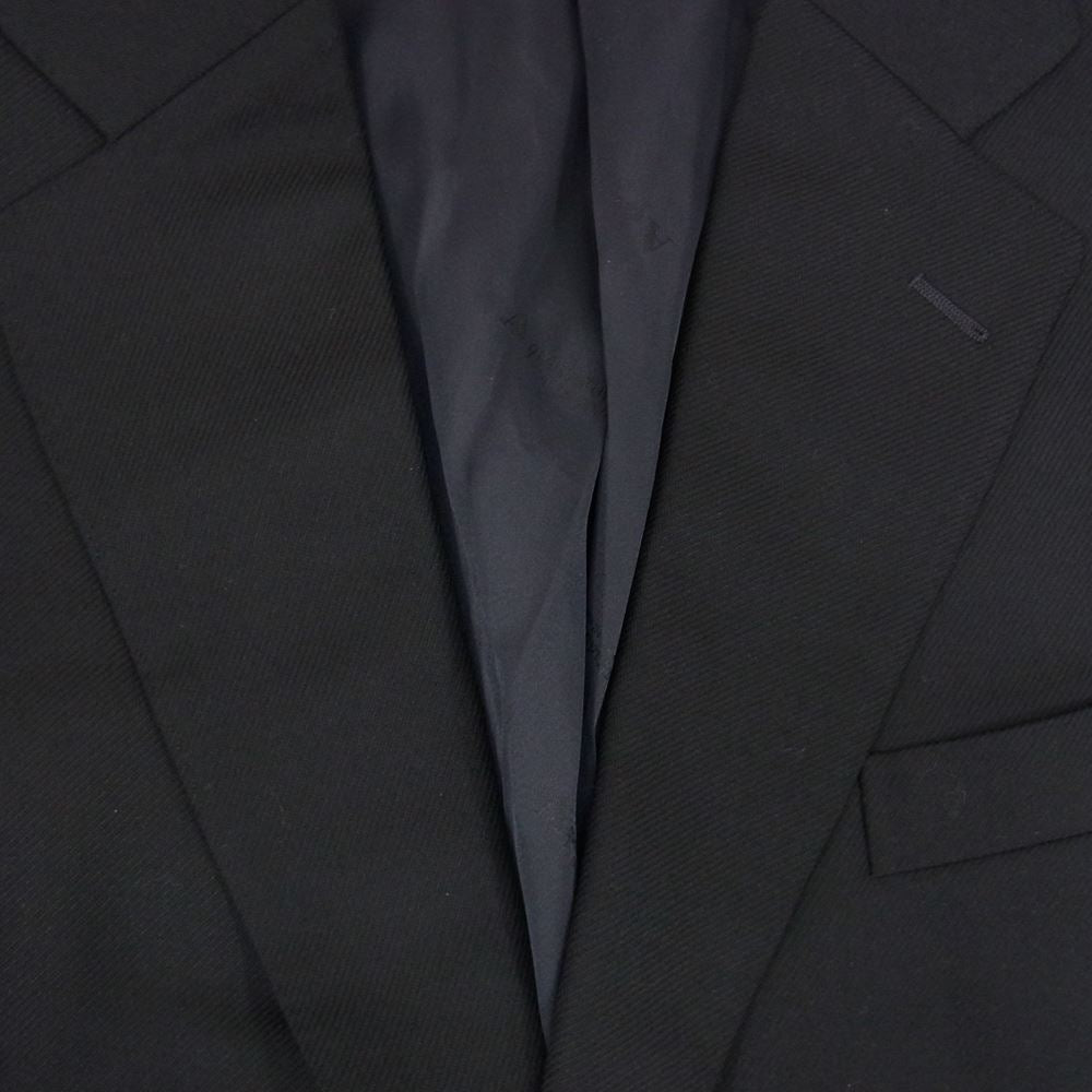 Aquascutum アクアスキュータム 6006000 ウール テーラード ジャケット 98BB4 ネイビー系【中古】