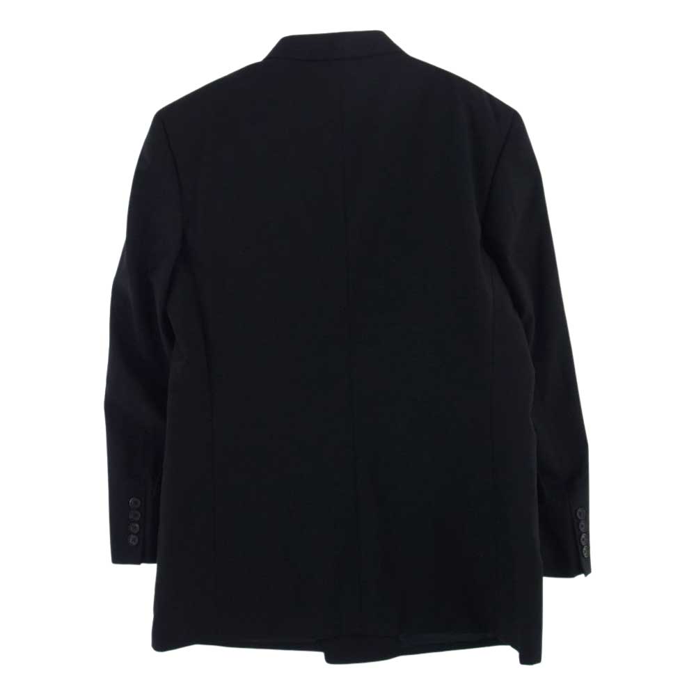 Aquascutum アクアスキュータム 6686250-99 ウール ダブル ジャケット 92A5 ブラック系【中古】