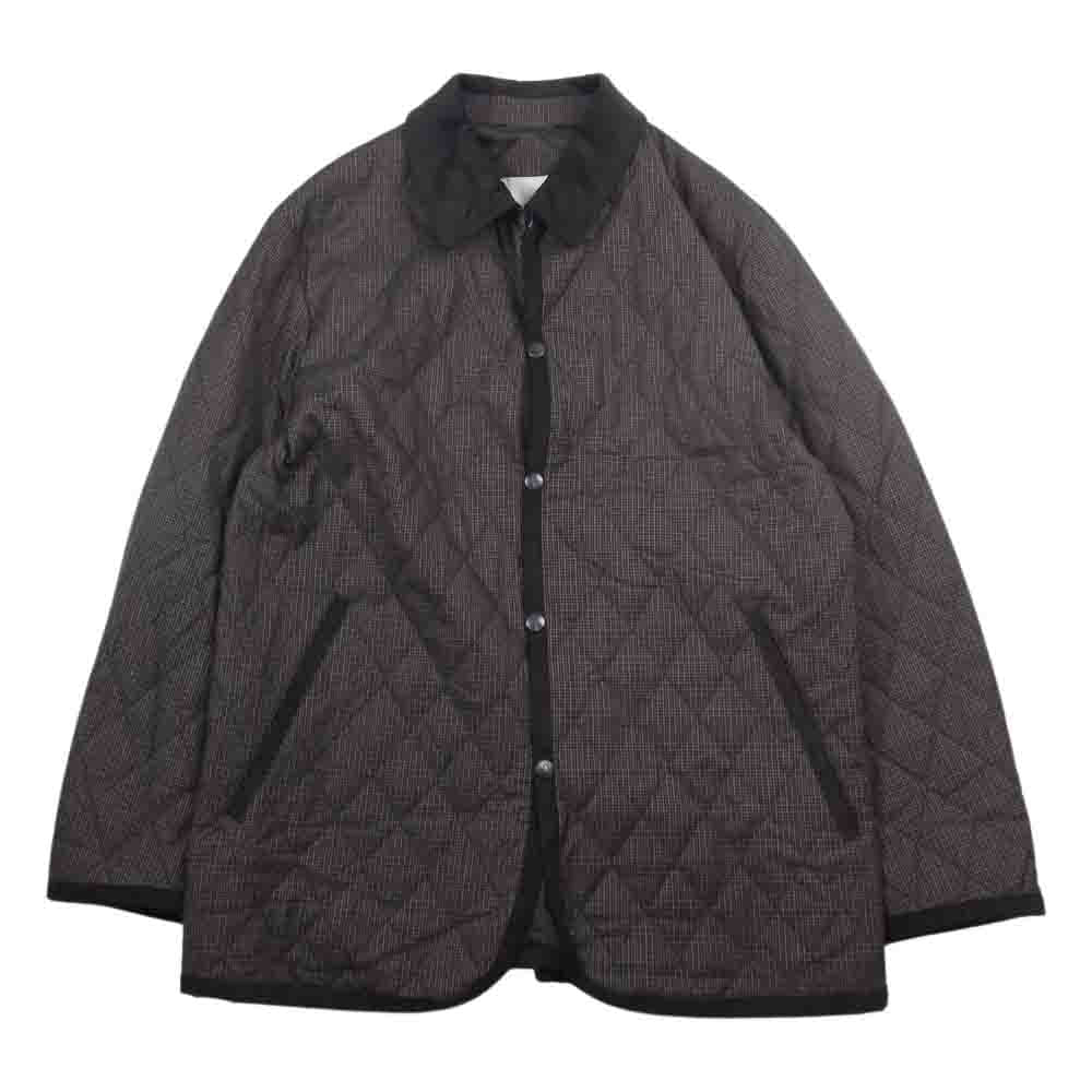 Aquascutum アクアスキュータム 6004724 キルティング コート ジャケット ブラウン系 M【中古】