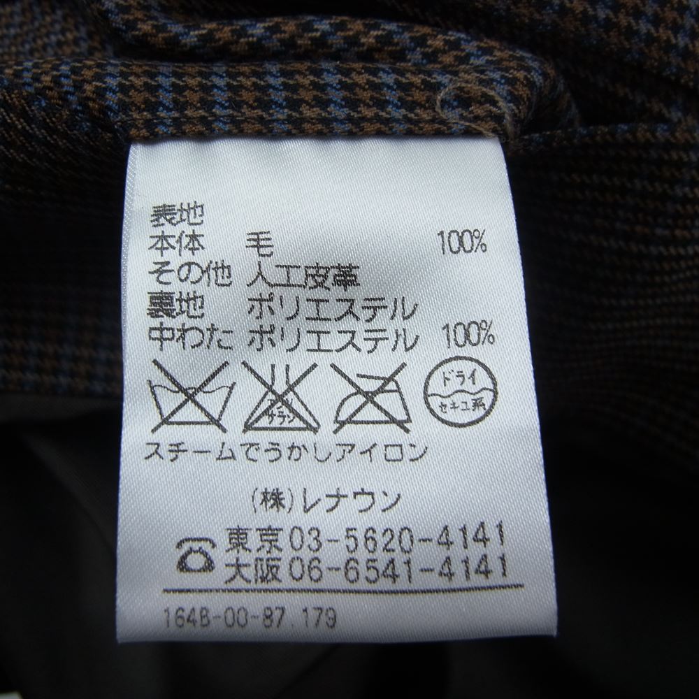 Aquascutum アクアスキュータム 6004724 キルティング コート ジャケット ブラウン系 M【中古】