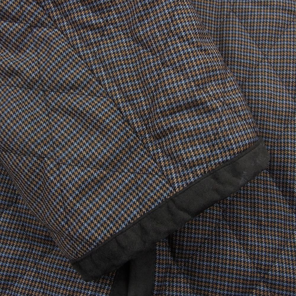 Aquascutum アクアスキュータム 6004724 キルティング コート ジャケット ブラウン系 M【中古】
