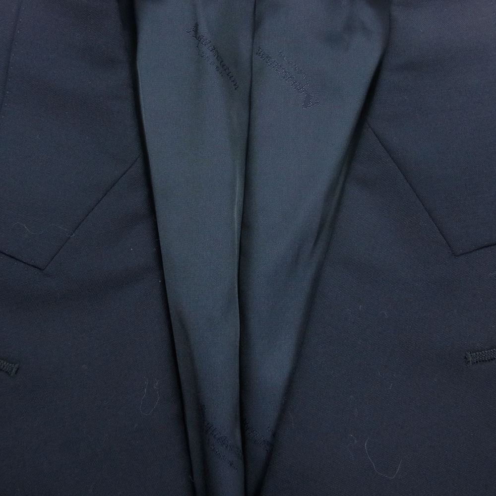 Aquascutum アクアスキュータム A9720201 ウール ダブル ジャケット 94AB4  ブラック系 94AB4【中古】