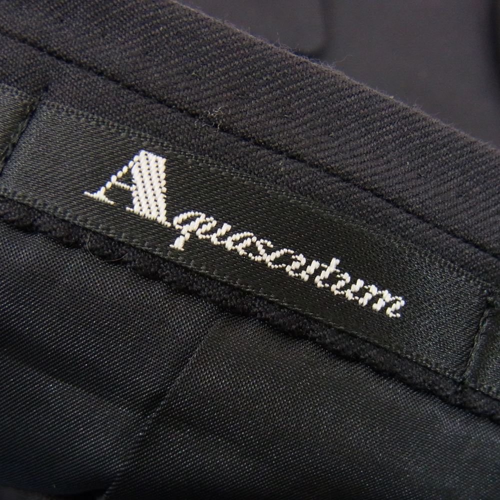 Aquascutum アクアスキュータム 6202200 ウール ダブル ジャケット 90A4 ネイビー系 90A4【極上美品】【中古】
