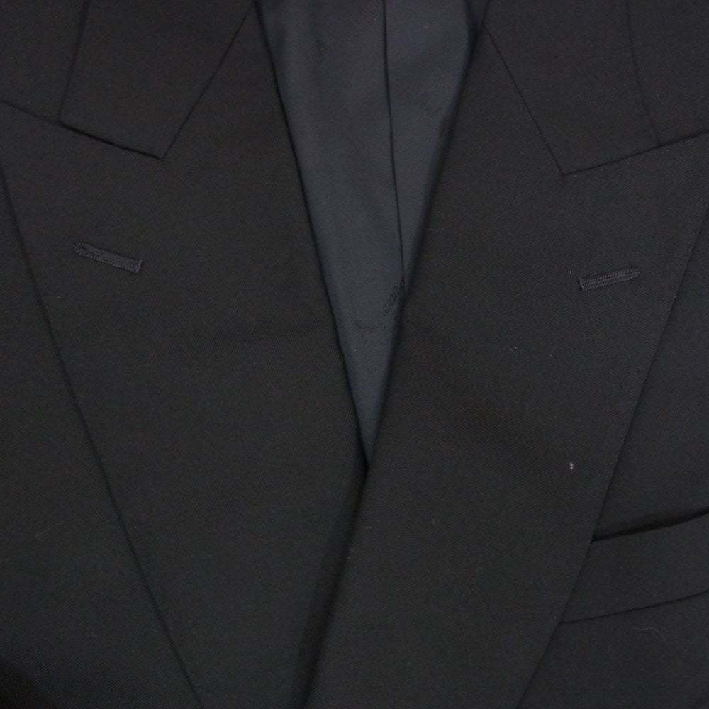 Aquascutum アクアスキュータム 7006120 カシミヤ混 ダブル ジャケット 96BB3 ネイビー系【中古】