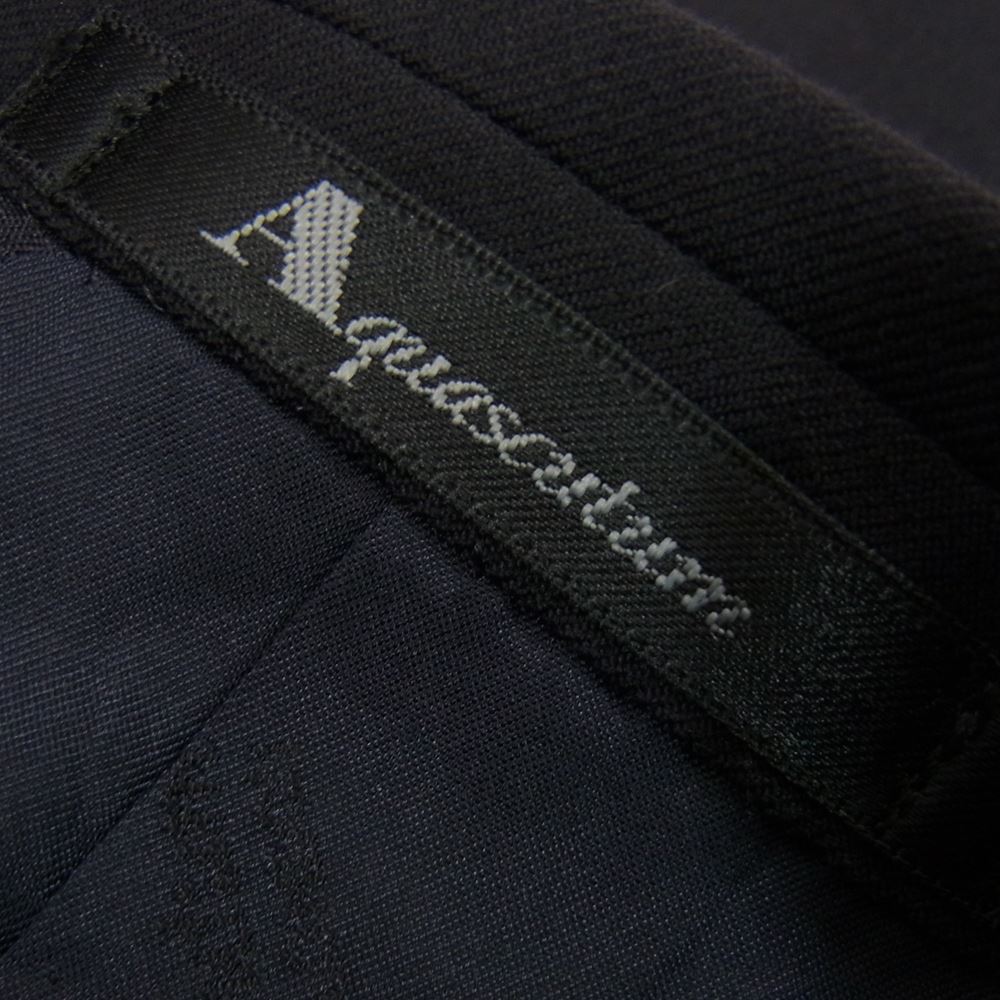 Aquascutum アクアスキュータム 7006120 カシミヤ混 ダブル ジャケット 96BB3 ネイビー系【中古】