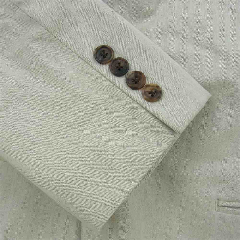 Aquascutum アクアスキュータム 6681070 コットン ジャケット スラックス セットアップ ベージュ 94AB4 ベージュ系【中古】