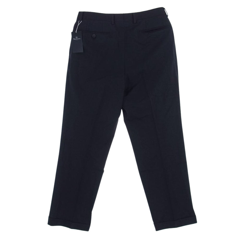 Aquascutum アクアスキュータム A9412572 ウール ジャケット スラックス セットアップ 94AB4 ダークネイビー系【極上美品】【中古】