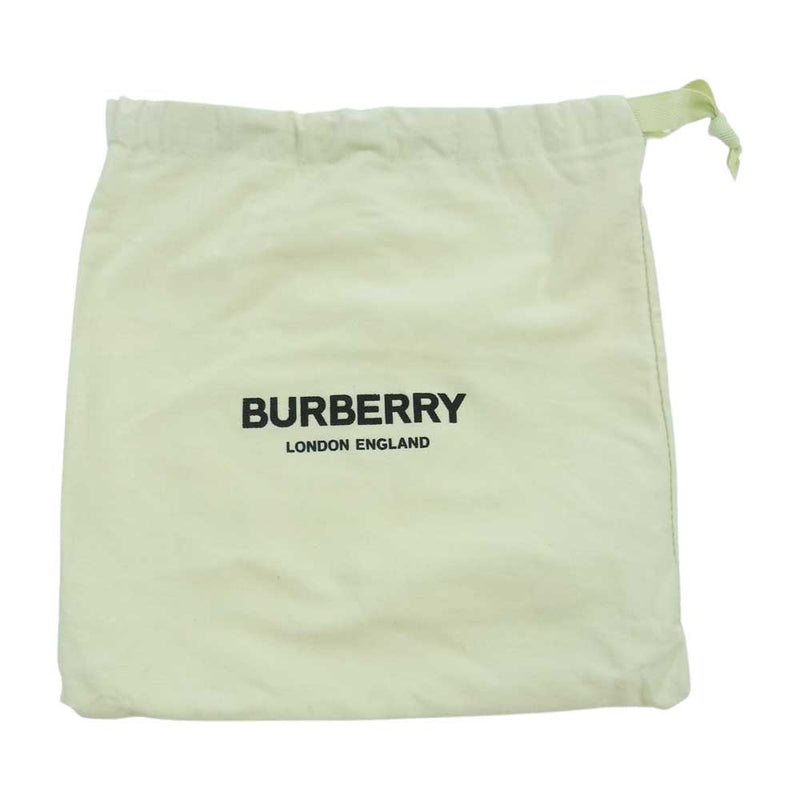 BURBERRY バーバリー Mini Two Tone Canvas & Leather Freya Bag ミニ ツートン バッグ ブラウン系 ベージュ系【中古】