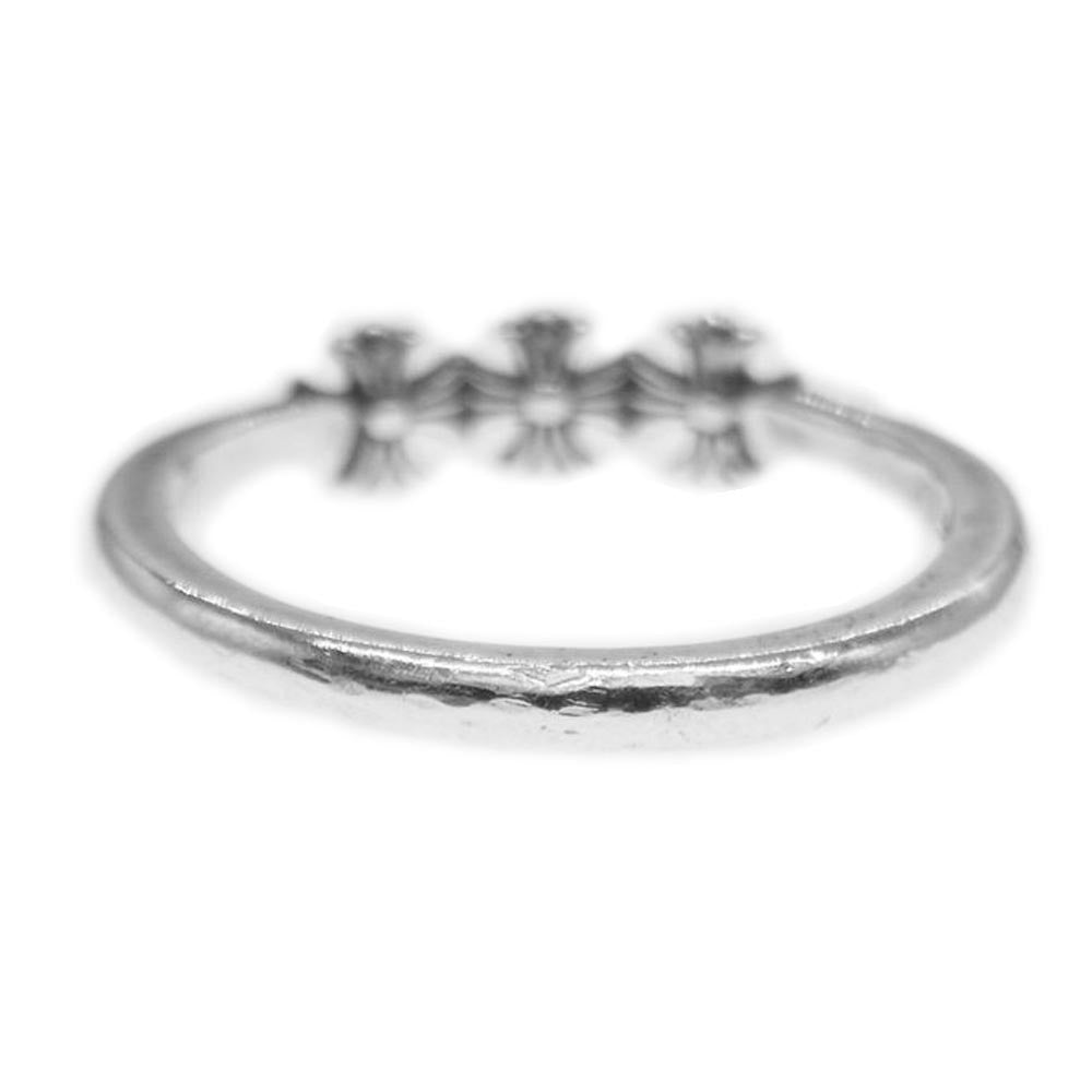 CHROME HEARTS クロムハーツ（原本無） 3CHプラス バブルガム リング シルバー系【中古】