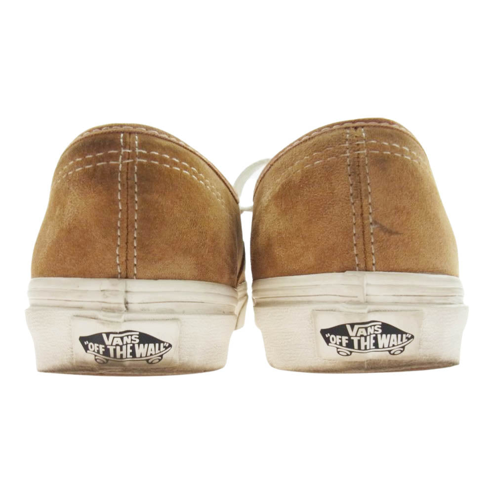 VANS バンズ × SHINZONE オーセンティック スエード ローカット スニーカー ライトブラウン系【中古】