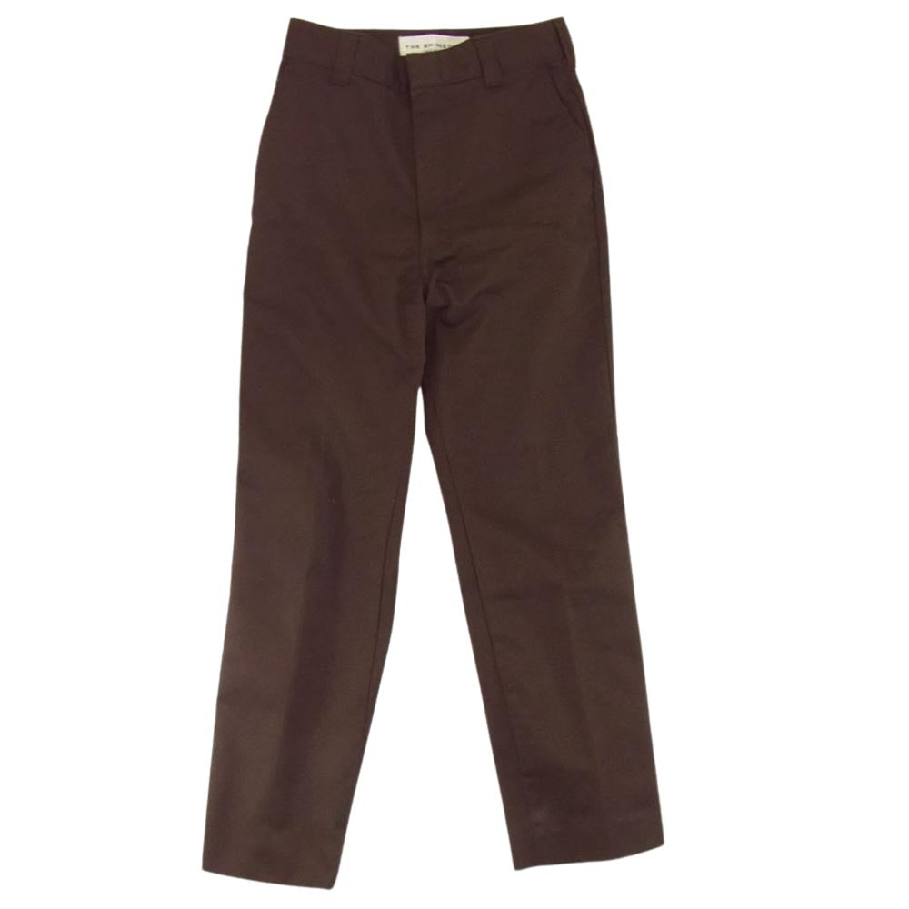 ザ シンゾーン 17AMSPA59 SKATER PANTS センタープレス スケーター パンツ ブラウン系 34【中古】