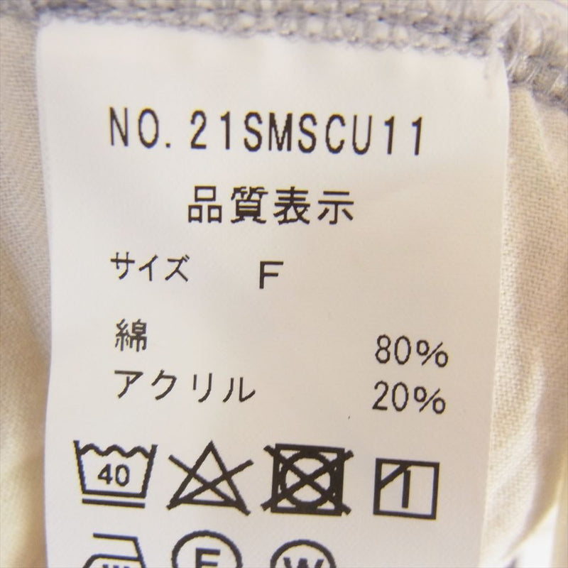 ザ シンゾーン 21SMSCU11 COMMON SWEAT PANTS コモン スウェット パンツ グレー系 F【中古】