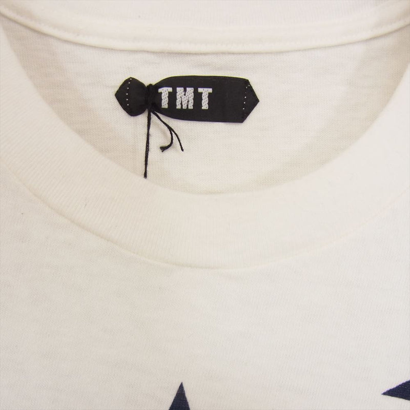 TMT ティーエムティー TCS-S1720 RAFI STAR BORDER 半袖 スター ボーダー Tシャツ ネイビー系 M【極上美品】【中古】