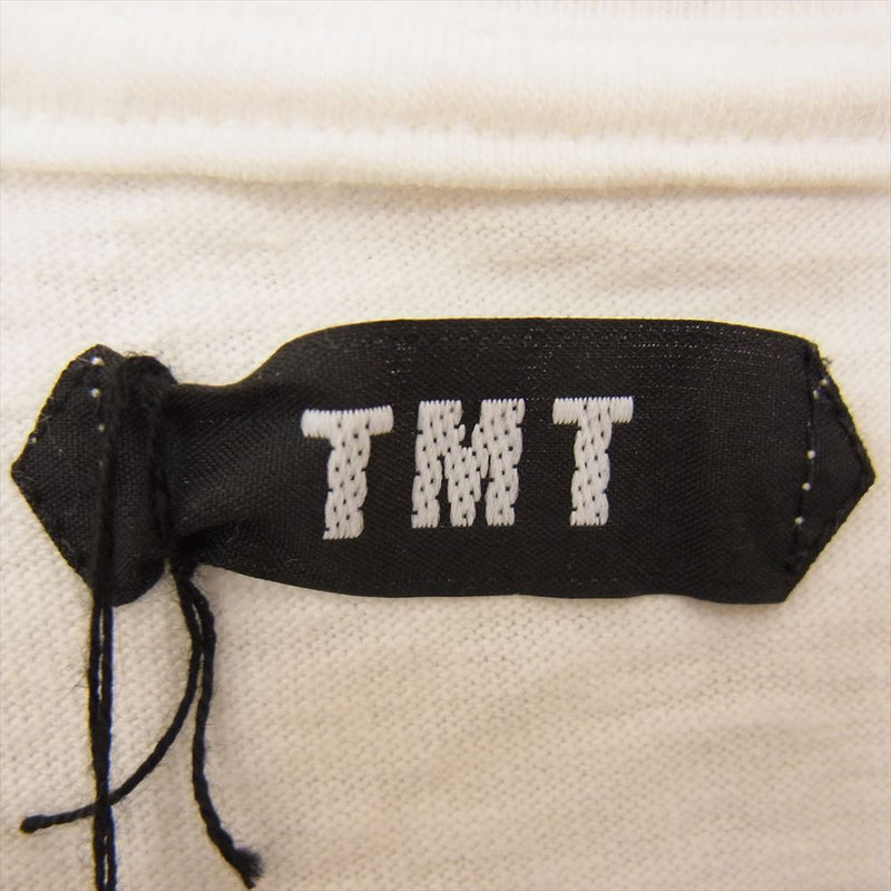 TMT ティーエムティー TCS-S1720 RAFI STAR BORDER 半袖 スター ボーダー Tシャツ ネイビー系 M【極上美品】【中古】