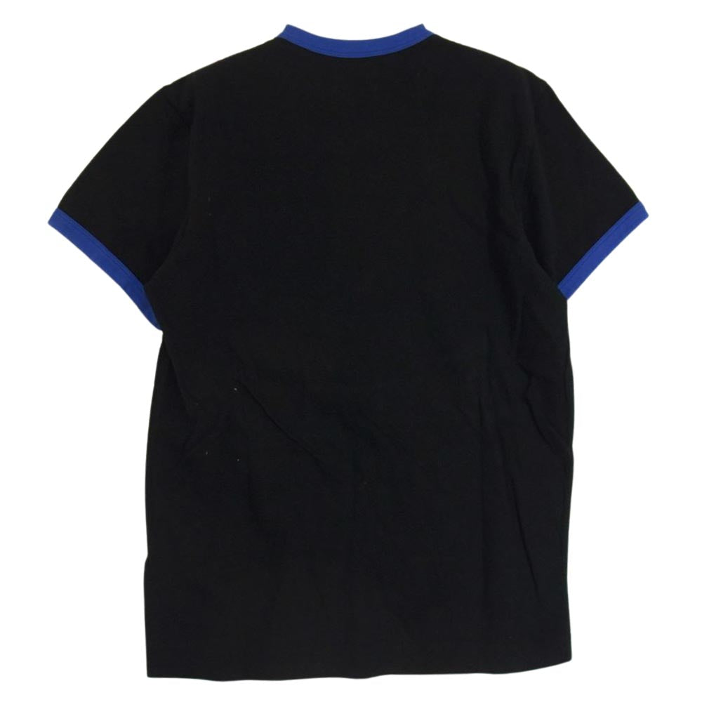 TMT ティーエムティー TCS-S18SP03 S/SL ラフィー天竺TEE TMT STAR 半袖 トリム T シャツ ブラック系 M【極上美品】【中古】