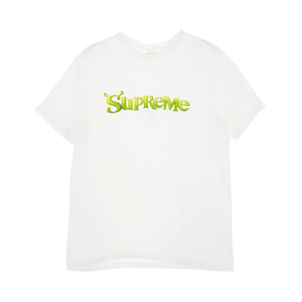 Supreme シュプリーム 21AW  Shrek Tee シュレック ロゴ 半袖 Tシャツ ホワイト系 S【中古】