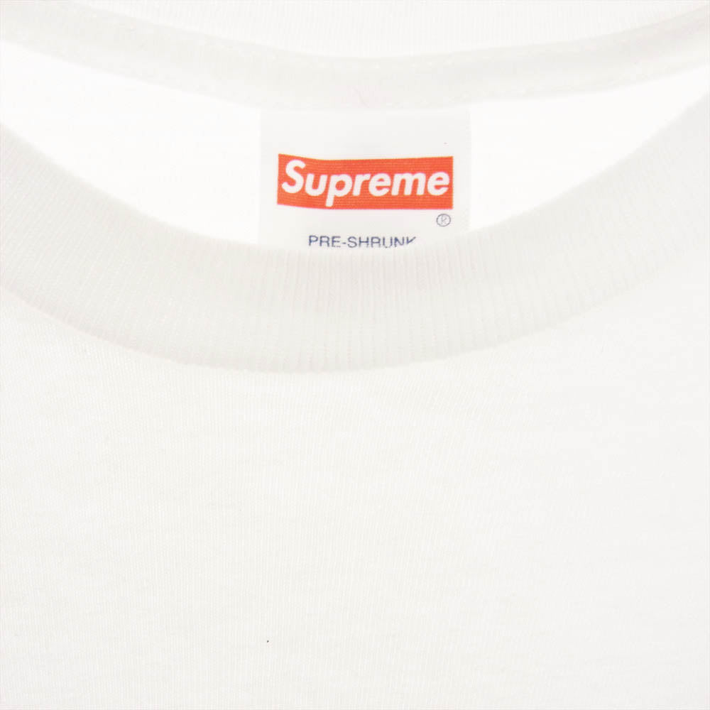 Supreme シュプリーム 21AW  Shrek Tee シュレック ロゴ 半袖 Tシャツ ホワイト系 S【中古】