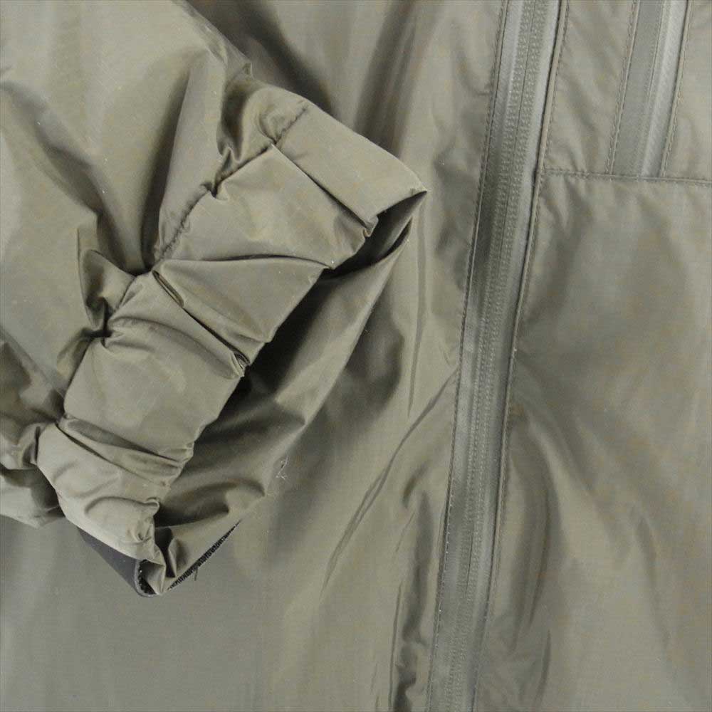 NANGA ナンガ N1ASKHG2  AURORA STAND COLLAR DOWN JACKET MARBLE オーロラ スタンドカラー ダウン ジャケット グリーン系 L【新古品】【未使用】【中古】