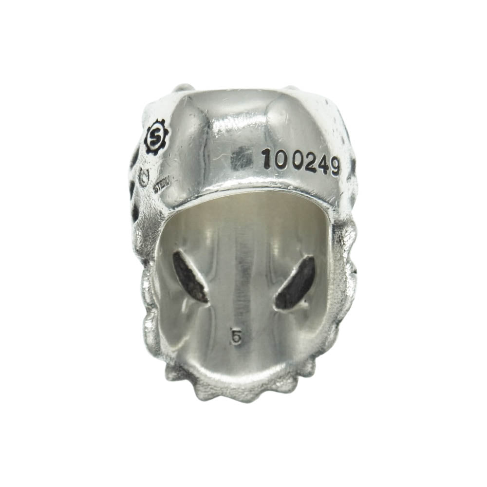 STARLIN GEAR スターリンギア ギャランティ付属 Ring StylerⅡ dradon スタイラーII ドラゴンリング シルバー系 9号【中古】
