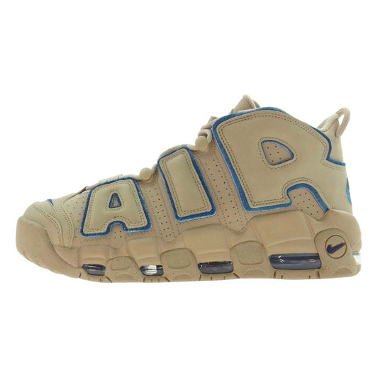 NIKE ナイキ DV6993-200 AIR MORE UPTEMPO 96 エア モア アップテンポ 96 ハイカット スニーカー ベージュ系 ブルー系 28.0cm【新古品】【未使用】【中古】