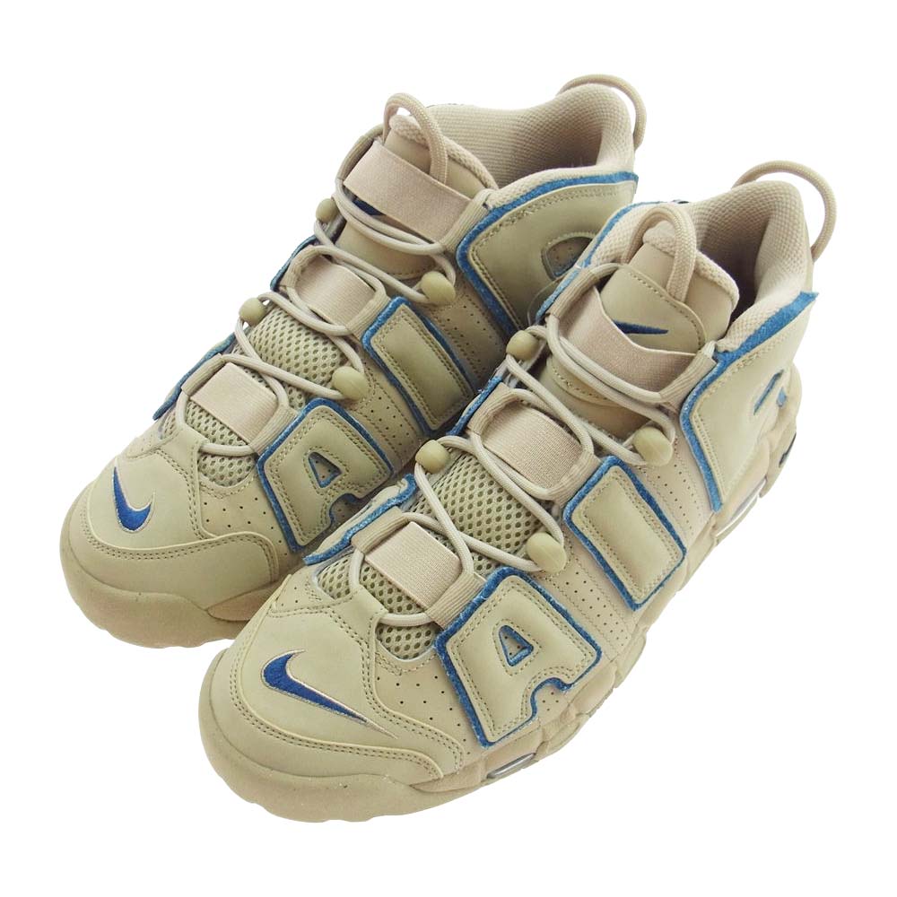NIKE ナイキ DV6993-200 AIR MORE UPTEMPO 96 エア モア アップテンポ 96 ハイカット スニーカー ベージュ系 ブルー系 28.0cm【新古品】【未使用】【中古】