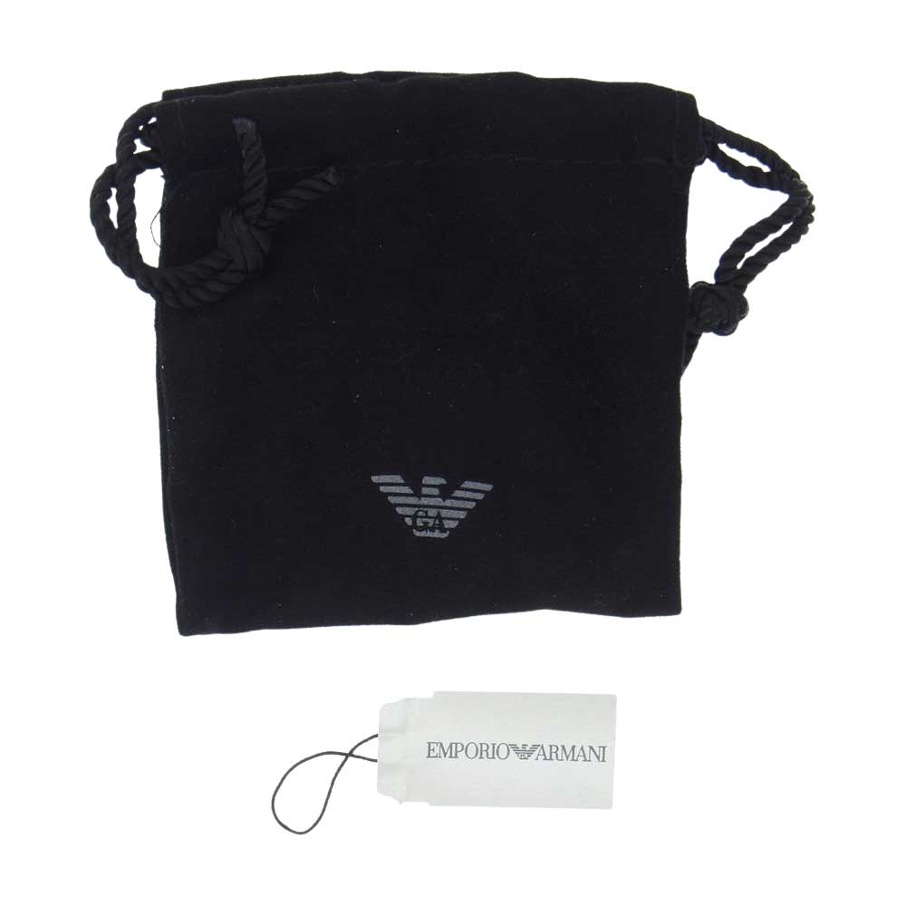 Emporio Armani エンポリオ・アルマーニ イーグルロゴ ピアス ゴールド系【中古】