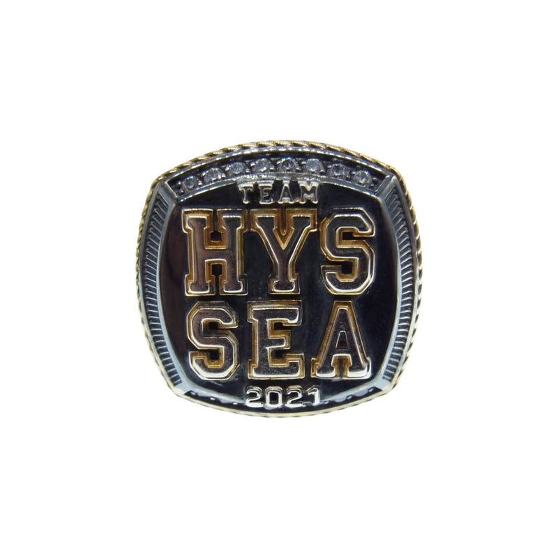 HYSTERIC GLAMOUR ヒステリックグラマー WIND AND SEA HYS SEA WDS-HYS-3-14 WDS 3rd RING サード カレッジ リング シルバー系【中古】