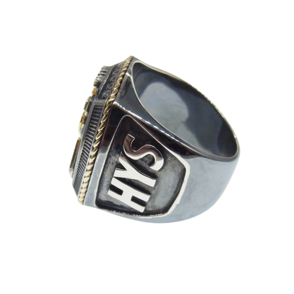 HYSTERIC GLAMOUR ヒステリックグラマー WIND AND SEA HYS SEA WDS-HYS-3-14 WDS 3rd RING サード カレッジ リング シルバー系【中古】