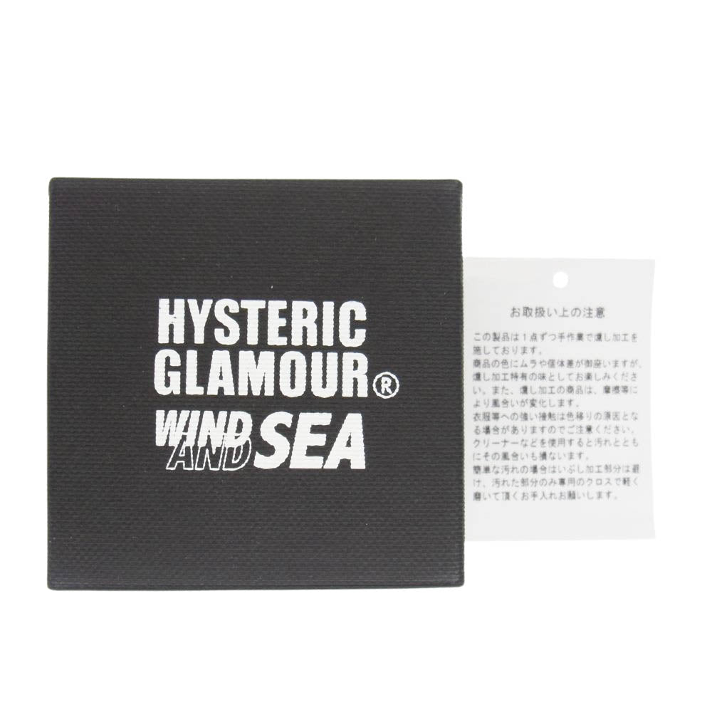 HYSTERIC GLAMOUR ヒステリックグラマー WIND AND SEA HYS SEA WDS-HYS-3-14 WDS 3rd RING サード カレッジ リング シルバー系【中古】