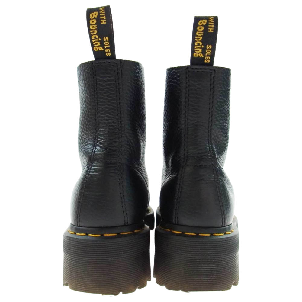 Dr.Martens ドクターマーチン 22564001 SINCLAIR JUNGLE BOOTS シンクレア フロントジップ 厚底 コンバット ジャングルブーツ ブラック系 UK6【中古】
