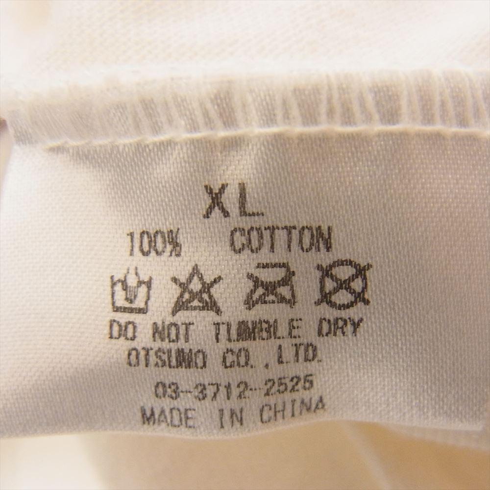 HUMAN MADE ヒューマンメイド DAILY S/S T-SHIRT 2022 0430 ハートロゴ デイリー クルーネック 半袖 Tシャツ ホワイト系 XL【極上美品】【中古】