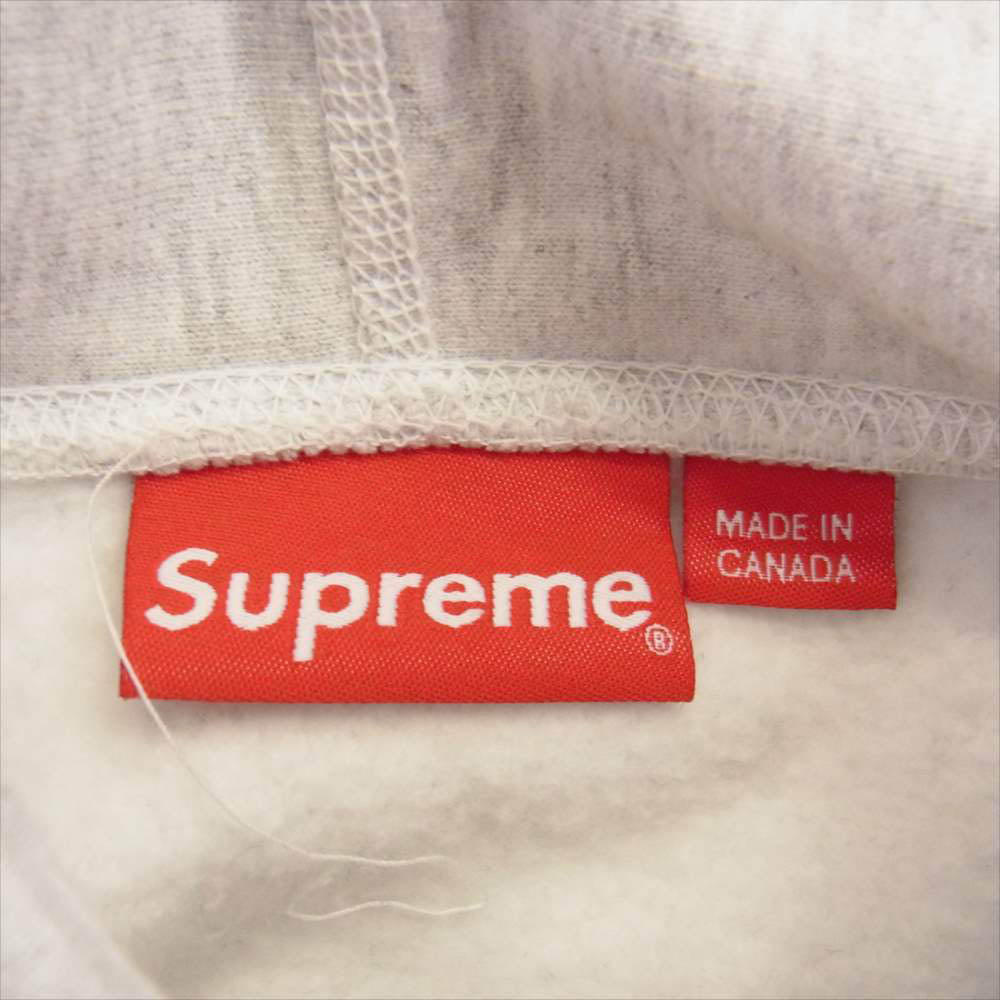 Supreme シュプリーム 20AW Icy Arc Hooded Sweatshirt アイシー アーチ ロゴ プルオーバー パーカー フーディ グレー系 M【中古】