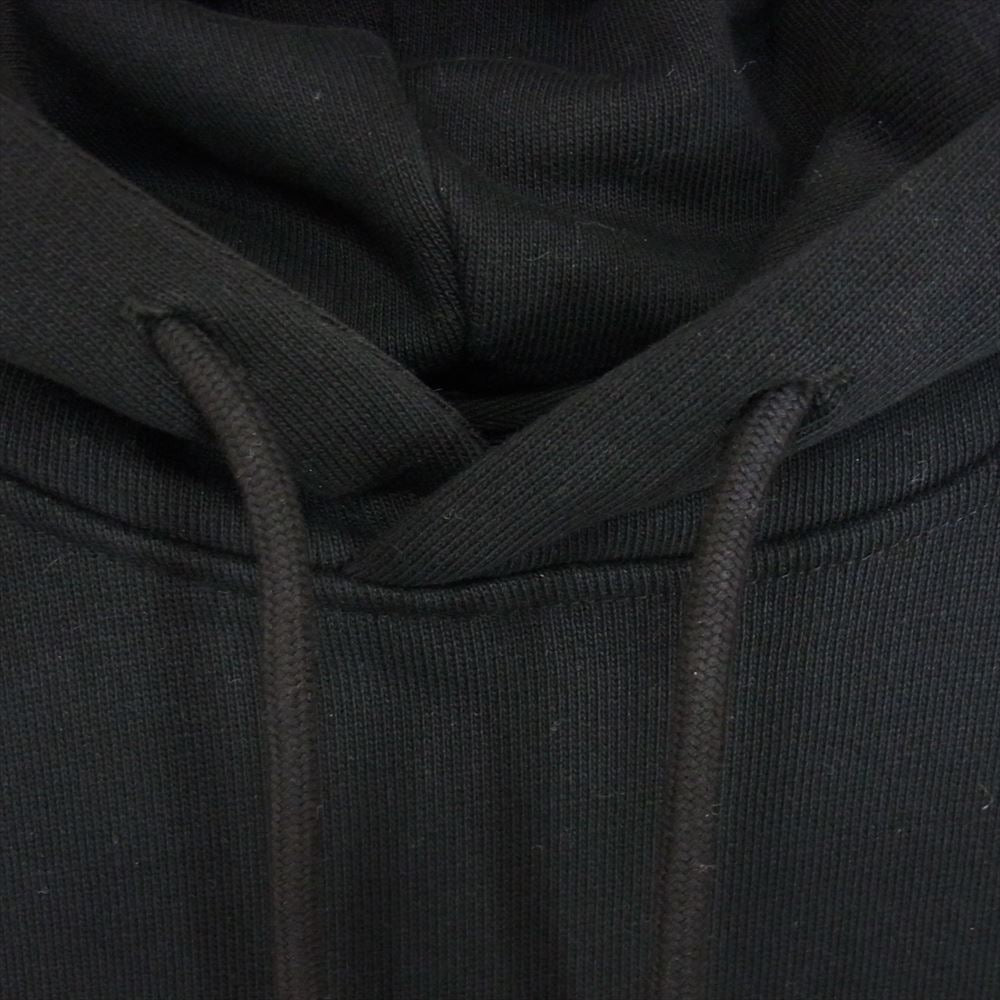 キス 21AW KHM030347-001 City Script Hoodie シティー スクリプト ボックスロゴ 刺繍 フーディー パーカー ブラック系 M【中古】