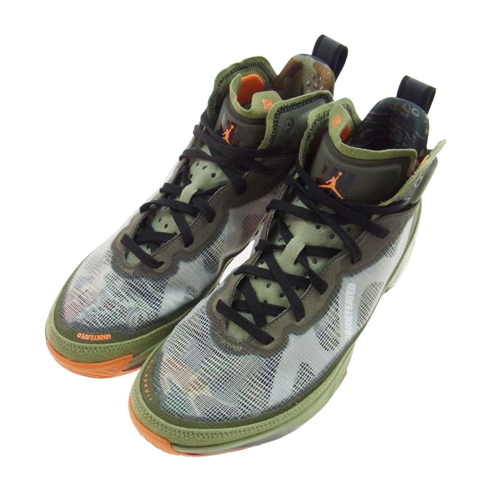 NIKE ナイキ DV6255-300 × UNDEFEATED アンディフィーテッド Air Jordan 37 エアジョーダン スニーカー マルチカラー系 27.5cm【美品】【中古】