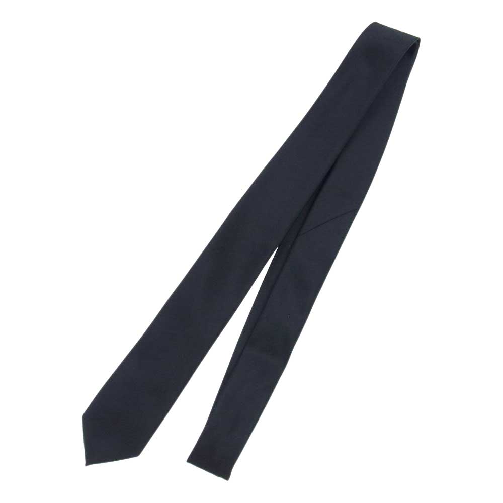 JOHN LAWRENCE SULLIVAN ジョンローレンスサリバン JLS-06-10 SILK TWILL NEC? TIE シルク100％ シルクサテン ネクタイ ナロータイ ブラック系【中古】