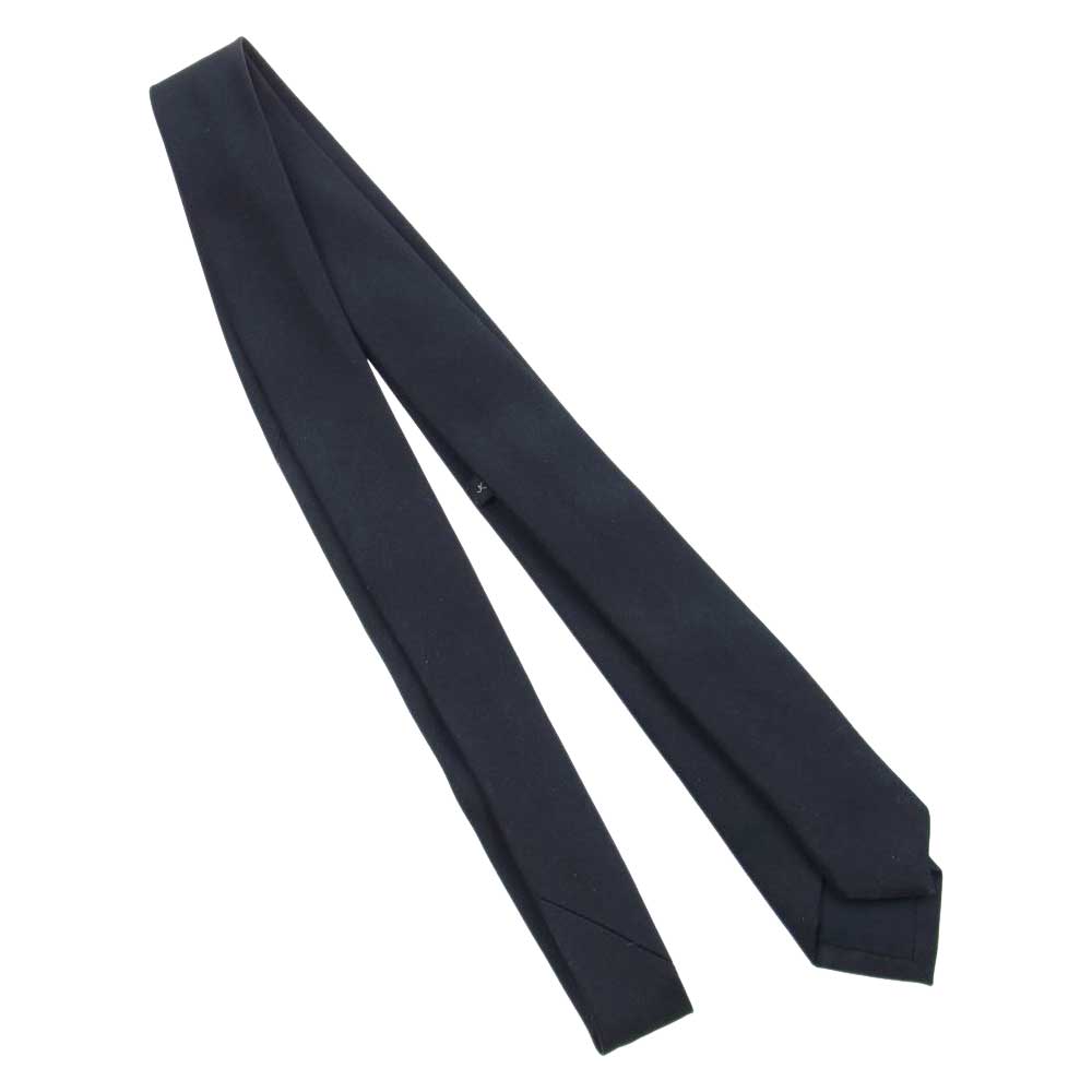 JOHN LAWRENCE SULLIVAN ジョンローレンスサリバン JLS-06-10 SILK TWILL NEC? TIE シルク100％ シルクサテン ネクタイ ナロータイ ブラック系【中古】