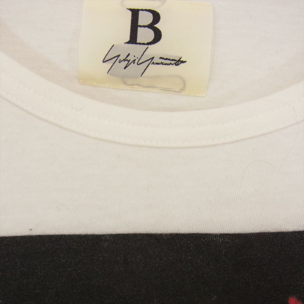 Yohji Yamamoto ヨウジヤマモト ND-T75-997 B Yohji Yamamoto PRINT T A 朝倉優佳 山本耀司メッセージ 半袖 Tシャツ ホワイト系 2【中古】