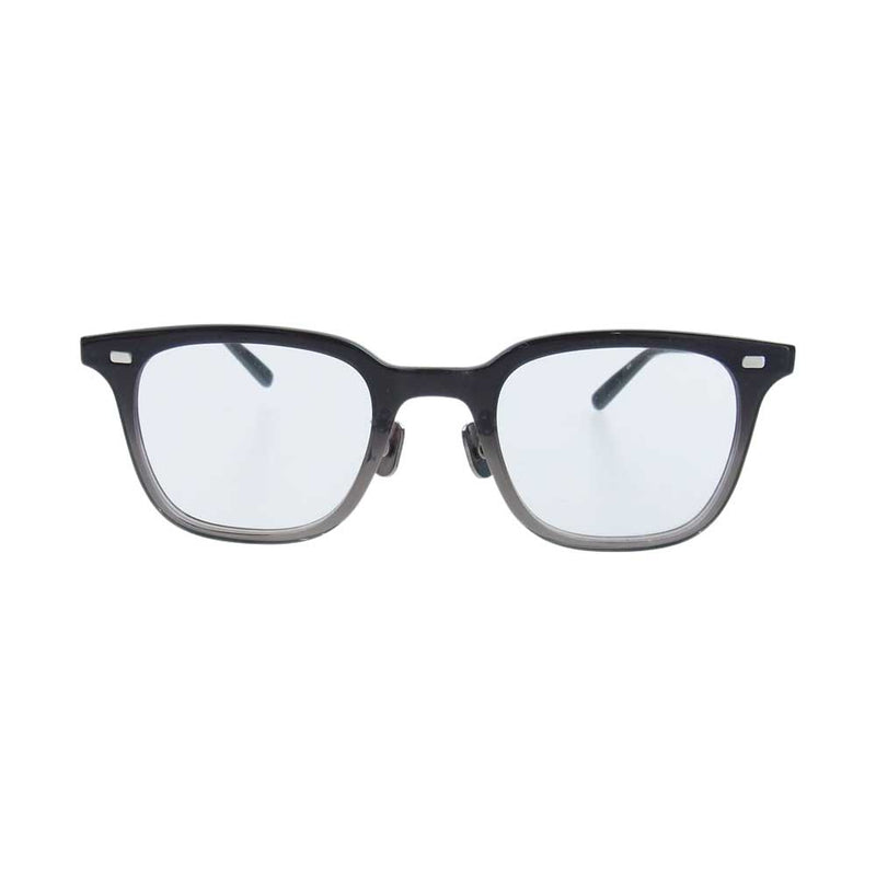 アイヴァン MODEL 319 伊達メガネ 眼鏡 アイウェア ブラック系【中古】