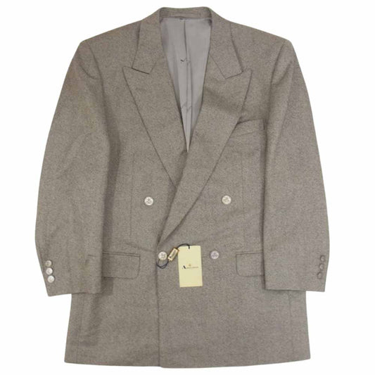 Aquascutum アクアスキュータム 6005201 ウール ジャケット 94A6 グレー系【極上美品】【中古】