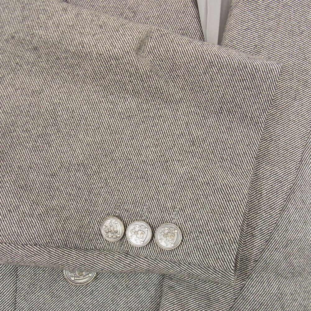 Aquascutum アクアスキュータム 6005201 ウール ジャケット 94A6 グレー系【極上美品】【中古】