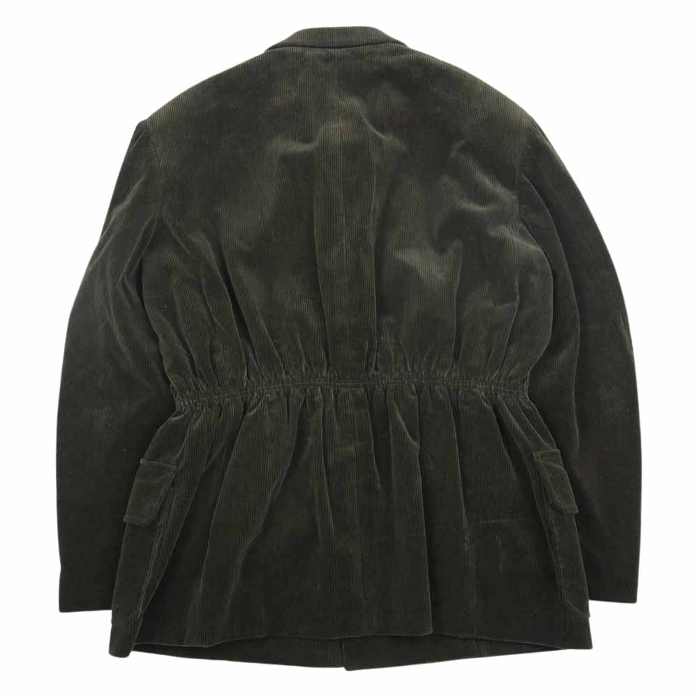 Y's Yohji Yamamoto ワイズ ヨウジヤマモト 96SS YF-J10-004 ヴィンテージ アーカイブ コーデュロイ ミリタリー コーデュロイ ジャケット カーキ系【中古】
