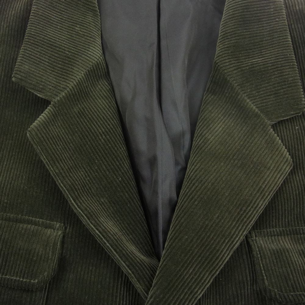 Y's Yohji Yamamoto ワイズ ヨウジヤマモト 96SS YF-J10-004 ヴィンテージ アーカイブ コーデュロイ ミリタリー コーデュロイ ジャケット カーキ系【中古】