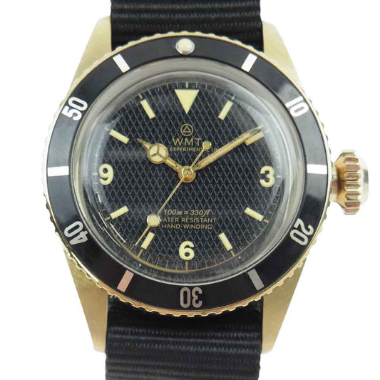ウォッチ エクスペリメンタル ユニット SEA WOLF ダイバーズ ウォッチ オートマチック 腕時計 リストウォッチ ブラック系【中古】