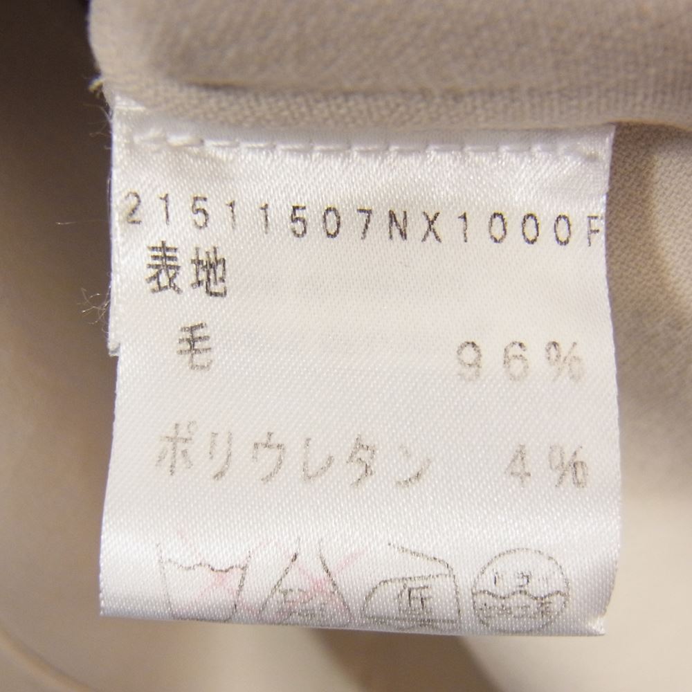 CELINE セリーヌ FINITION MAIN ウール 2B テーラードジャケット オフホワイト系 44【中古】
