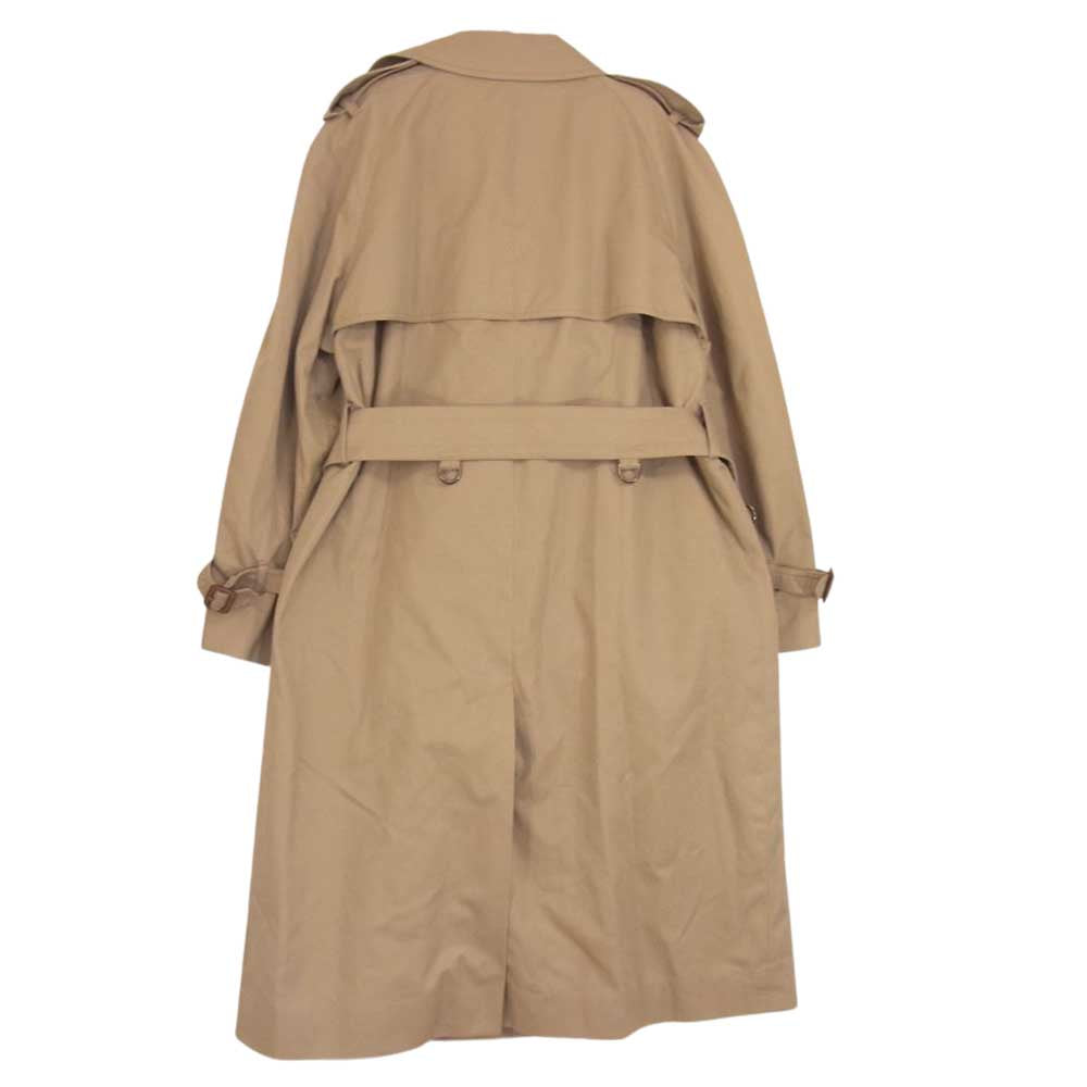 Aquascutum アクアスキュータム 70s~80s ヴィンテージ 030879 裏地チェック トレンチコート ベージュ系 サイズ表記無【中古】