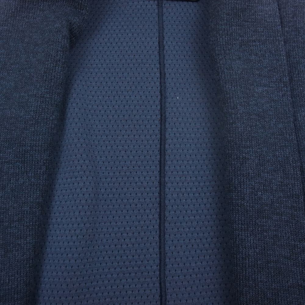ARC'TERYX アークテリクス 21729-114010 LAINA CARDIGAN レイナ ウール ショールカラー ヘザーフリース カーディガン ネイビー系 M【中古】
