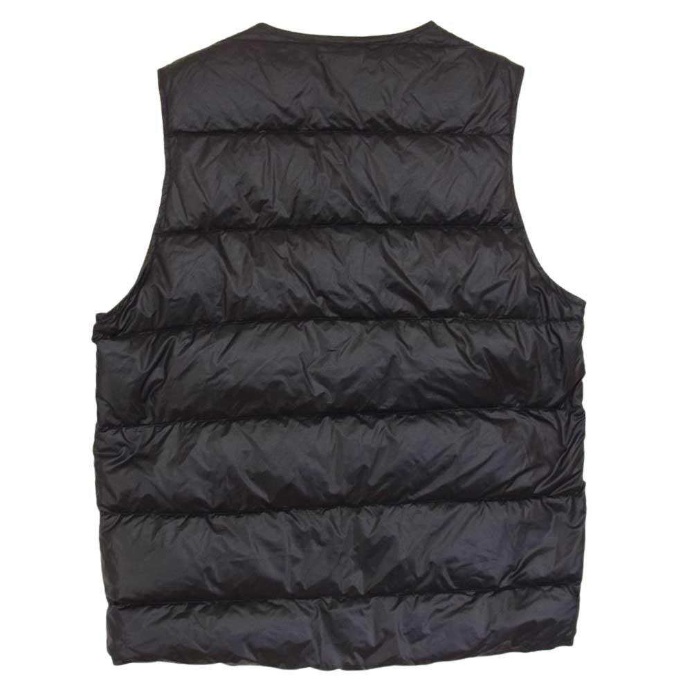 NANGA ナンガ CAL O LINE キャルオーライン BLACK HOLE DOWN VEST リバーシブル ダウン ベスト ブラック ブラック系【美品】【中古】