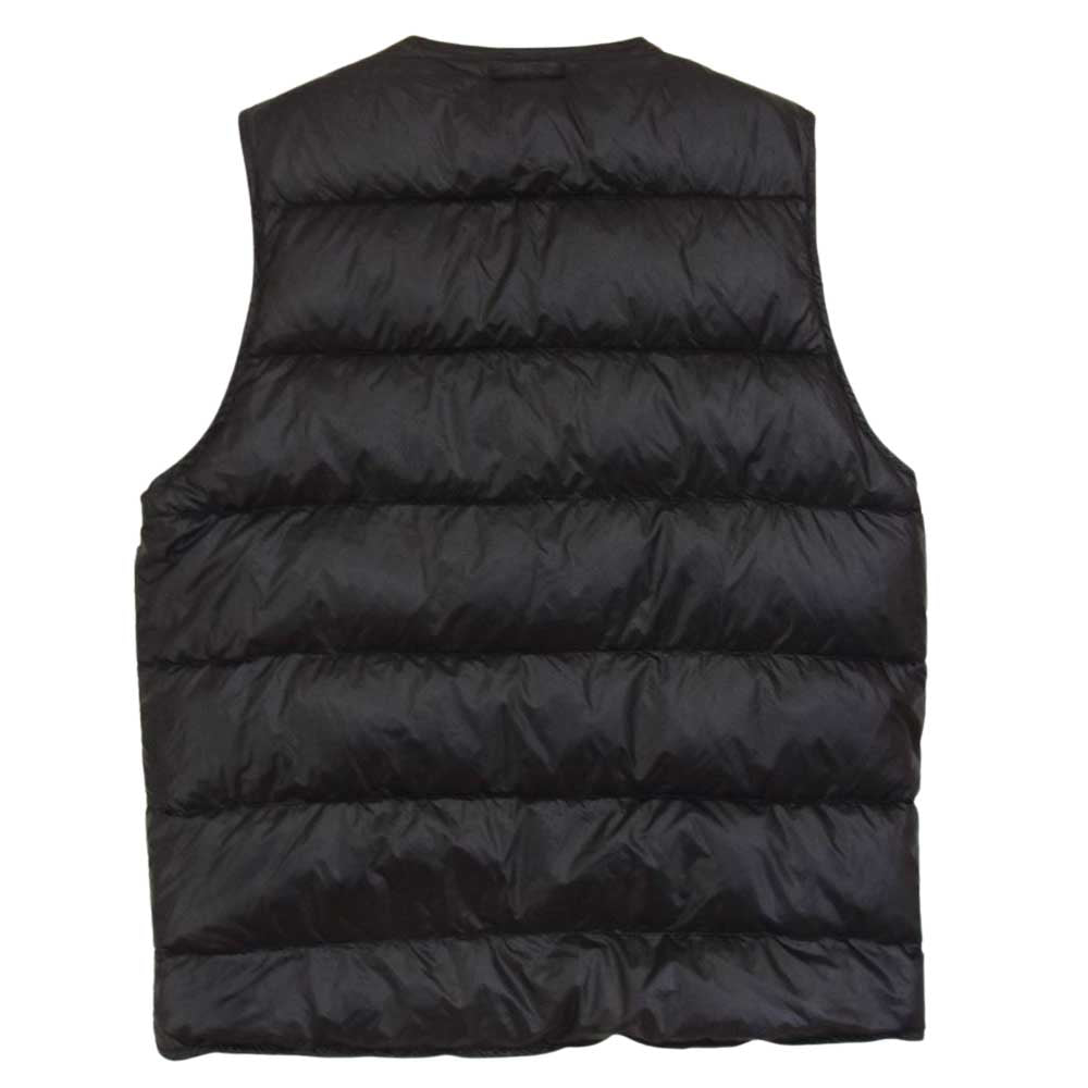 NANGA ナンガ CAL O LINE キャルオーライン BLACK HOLE DOWN VEST リバーシブル ダウン ベスト ブラック ブラック系【美品】【中古】
