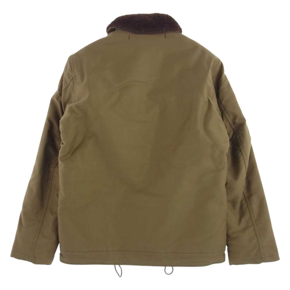 The REAL McCOY'S ザリアルマッコイズ MJ13111 N-1 DECK JACKET KHAKI デッキジャケット カーキ オリーブ系 34【美品】【中古】