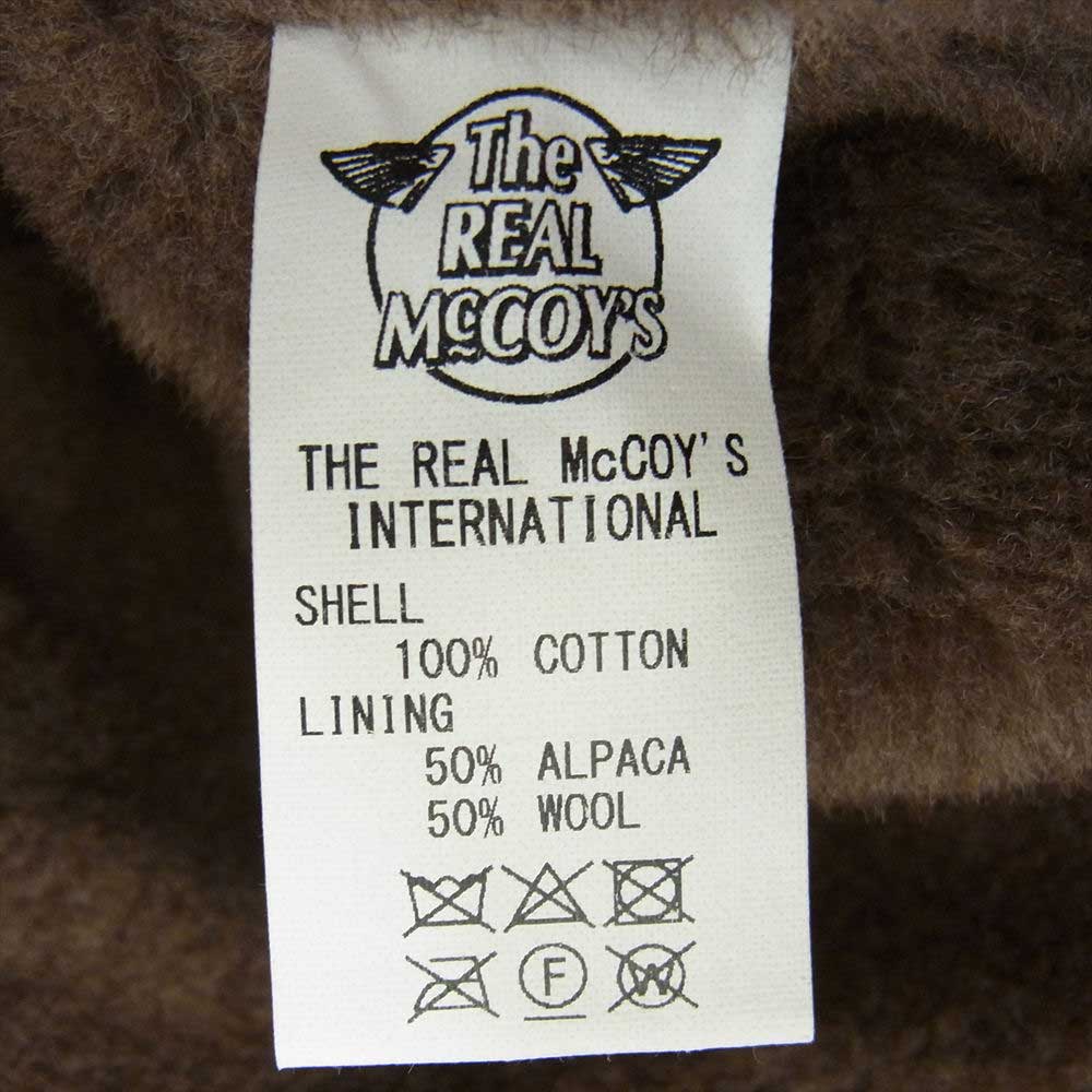 The REAL McCOY'S ザリアルマッコイズ MJ13111 N-1 DECK JACKET KHAKI デッキジャケット カーキ オリーブ系 34【美品】【中古】